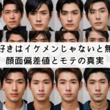 今日好きはイケメンじゃないと無理?顔面偏差値とモテの真実