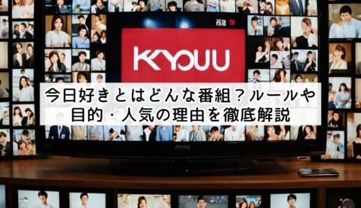 今日好きとはどんな番組？ルールや目的・人気の理由を徹底解説