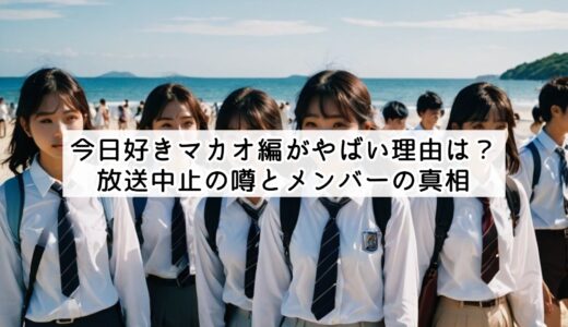今日好きマカオ編がやばい理由は？放送中止の噂とメンバーの真相
