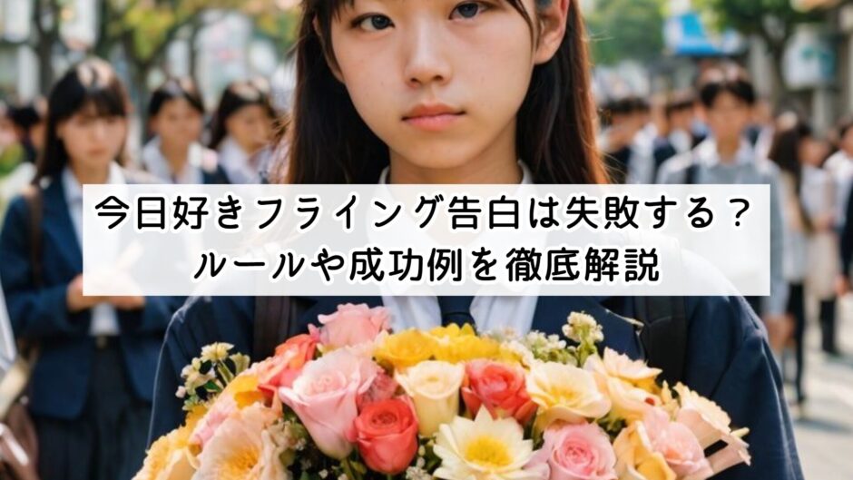 今日好きフライング告白は失敗する？ルールや成功例を徹底解説