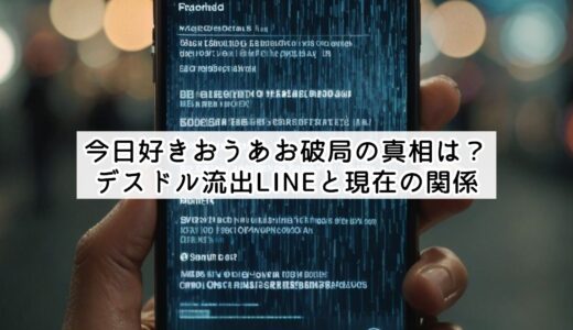 今日好きおうあお破局の真相は？デスドル流出LINEと現在の関係