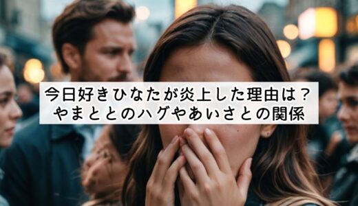 今日好きひなたが炎上した理由は？やまととのハグやあいさとの関係